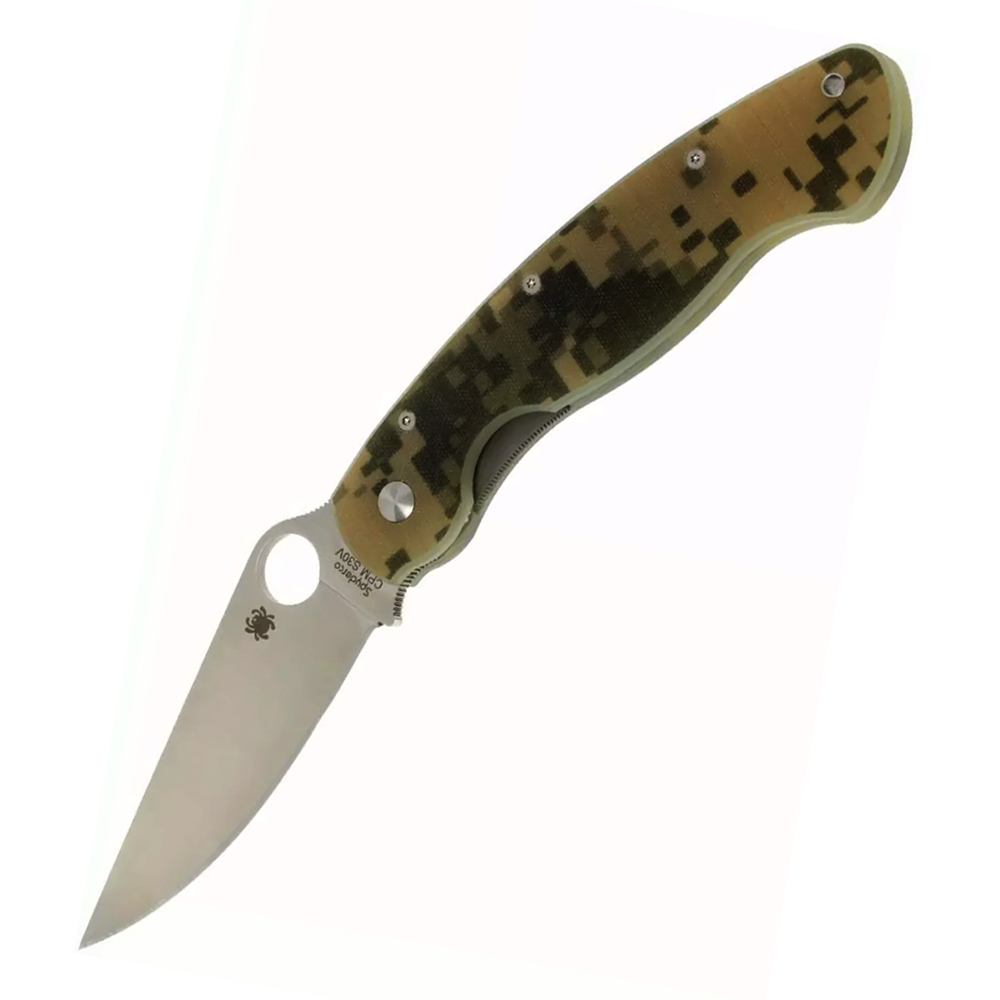 Spyderco C36GPCMO Military Camo G-10 1