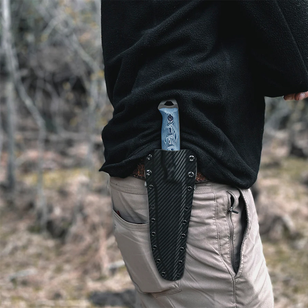 Dawson Marauder MagnaCut Satin Blue/Black G-10 4