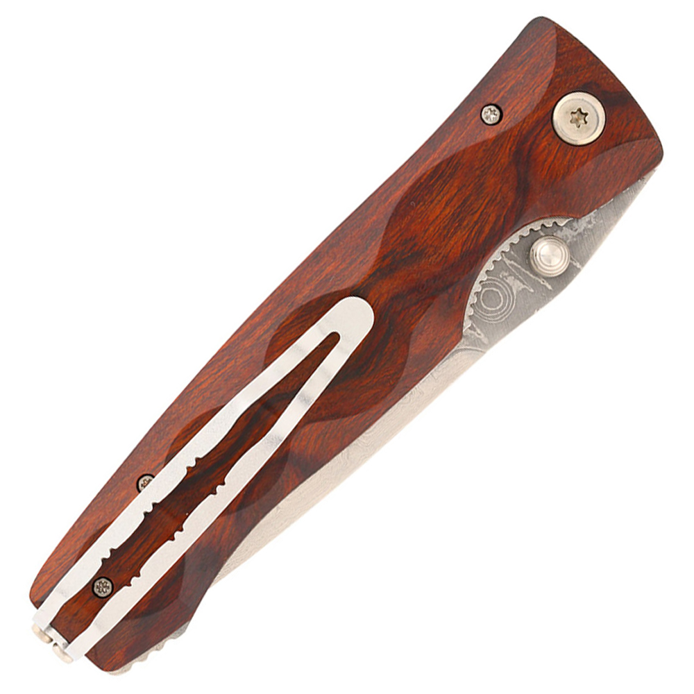 Mcusta MC-125D Elite VG-10 Core Damascus Ironwood Handle 4