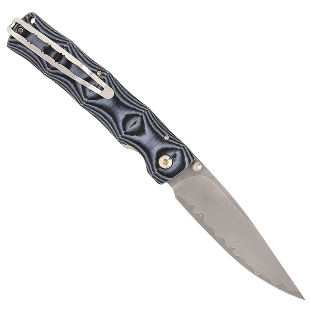 Mcusta MC-201G Shinra Maxima Minagi SPG2 San Mai Blue Micarta 2