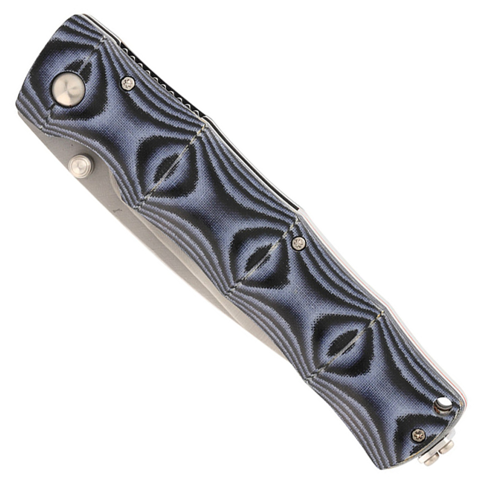 Mcusta MC-201G Shinra Maxima Minagi SPG2 San Mai Blue Micarta 3