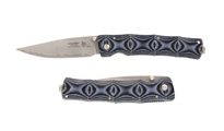Mcusta MC-201G Shinra Maxima Minagi SPG2 San Mai Blue Micarta