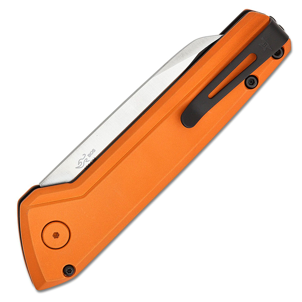 Buck 838 Deploy AUTO Button Lock 154CM Orange Aluminum 4