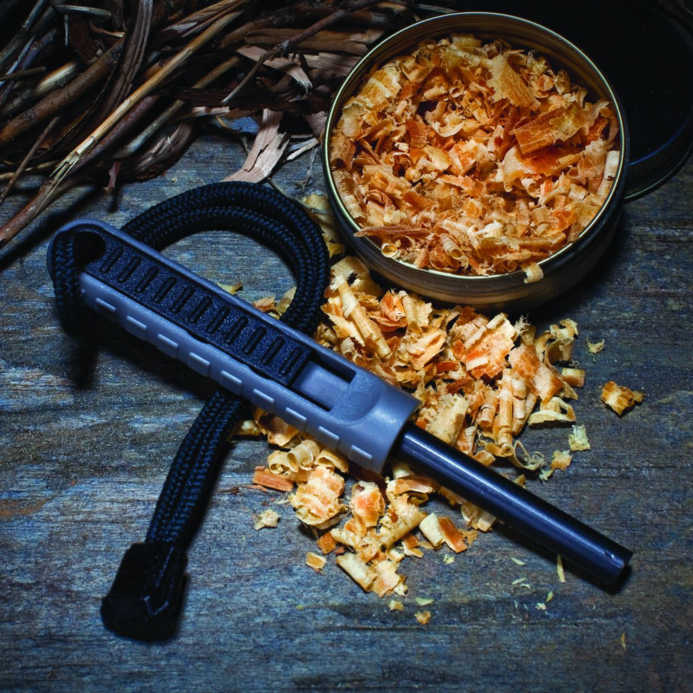 Exotac polySTRIKER XL Grey Magnesium Fire Starter 3