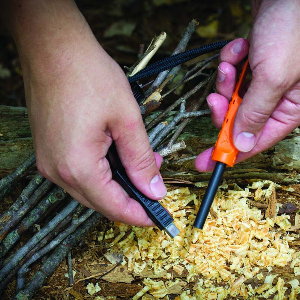 Exotac polySTRIKER XL Orange Magnesium Fire Starter 5