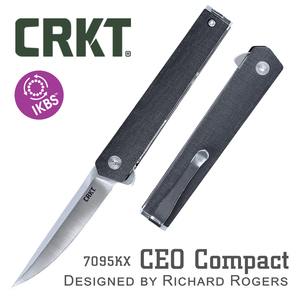 CRKT 7095KX Richard Rogers CEO Compact Gentleman's Flipper 3