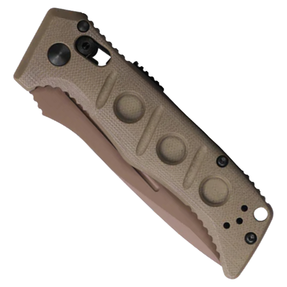 Benchmade 2730FE-2 Sibert Mini Auto Adamas CPM-CruWear Flat Dark Earth OD Green G10 2