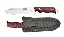 Dawson Wilderness CPM-3V Satin Red/Black G-10