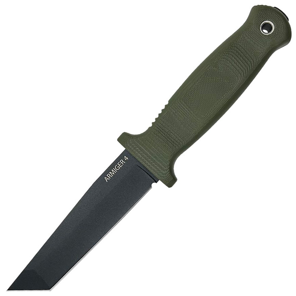 Demko Armiger 4 Fixed Blade Plain Tanto OD DEM09657 1