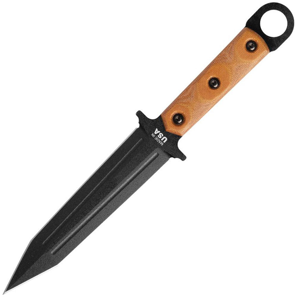 TOPS Modern Gladius 1095 Black Double Edged Dagger MGLAD-01 1