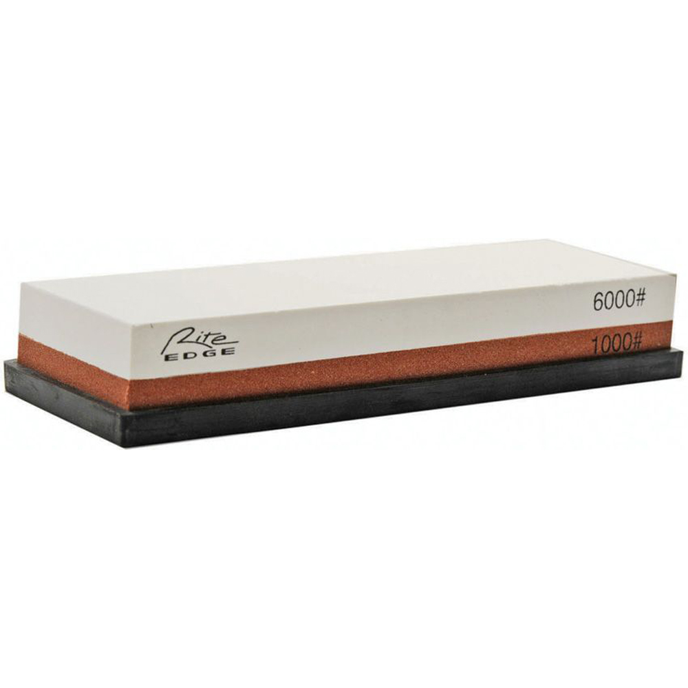 Rite Edge Two-Sided Corundum Sharpening Stone 1000/6000 Gel Base 212875 1