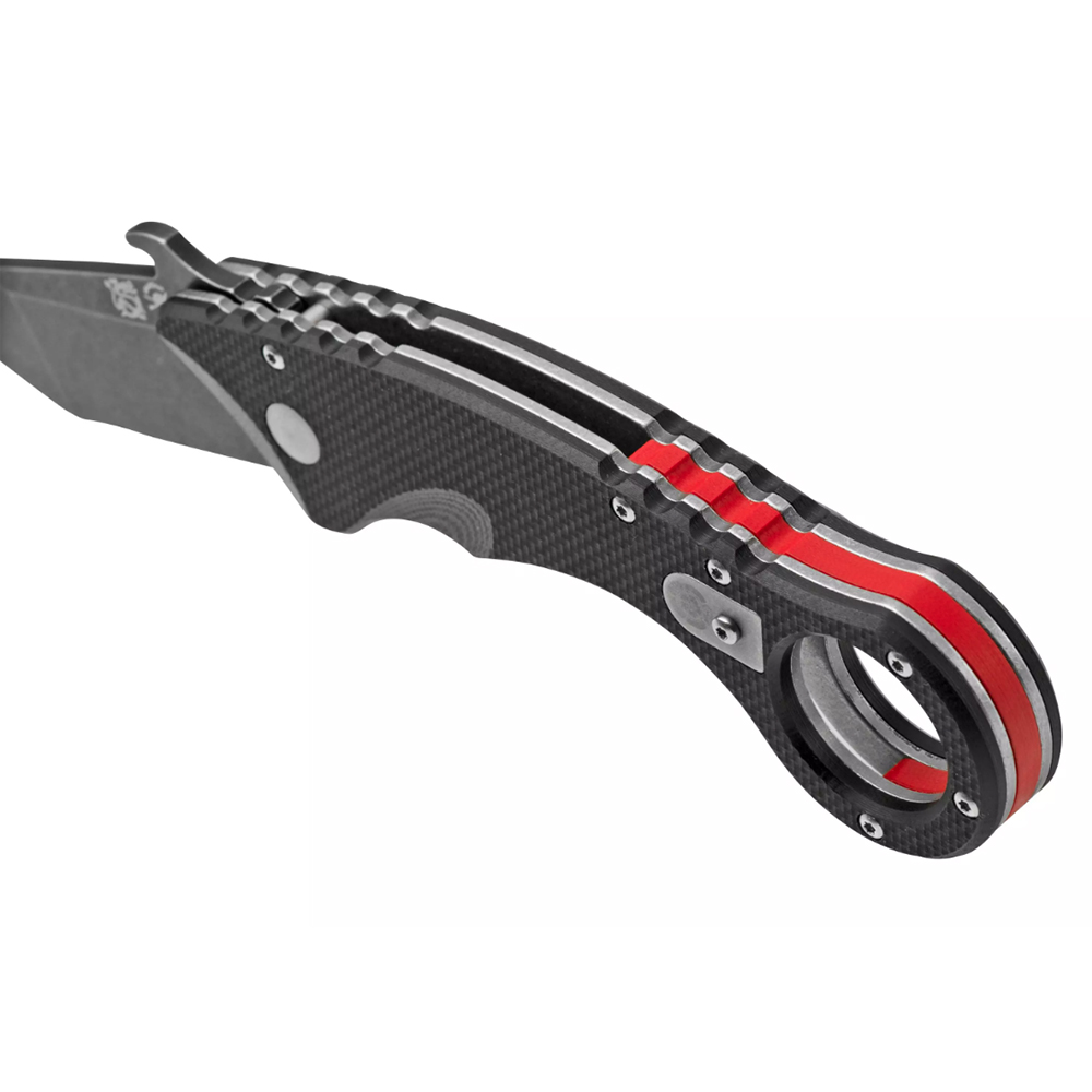 Spartan Blades SHOTO G10 SFBL9BK Black/Red 6
