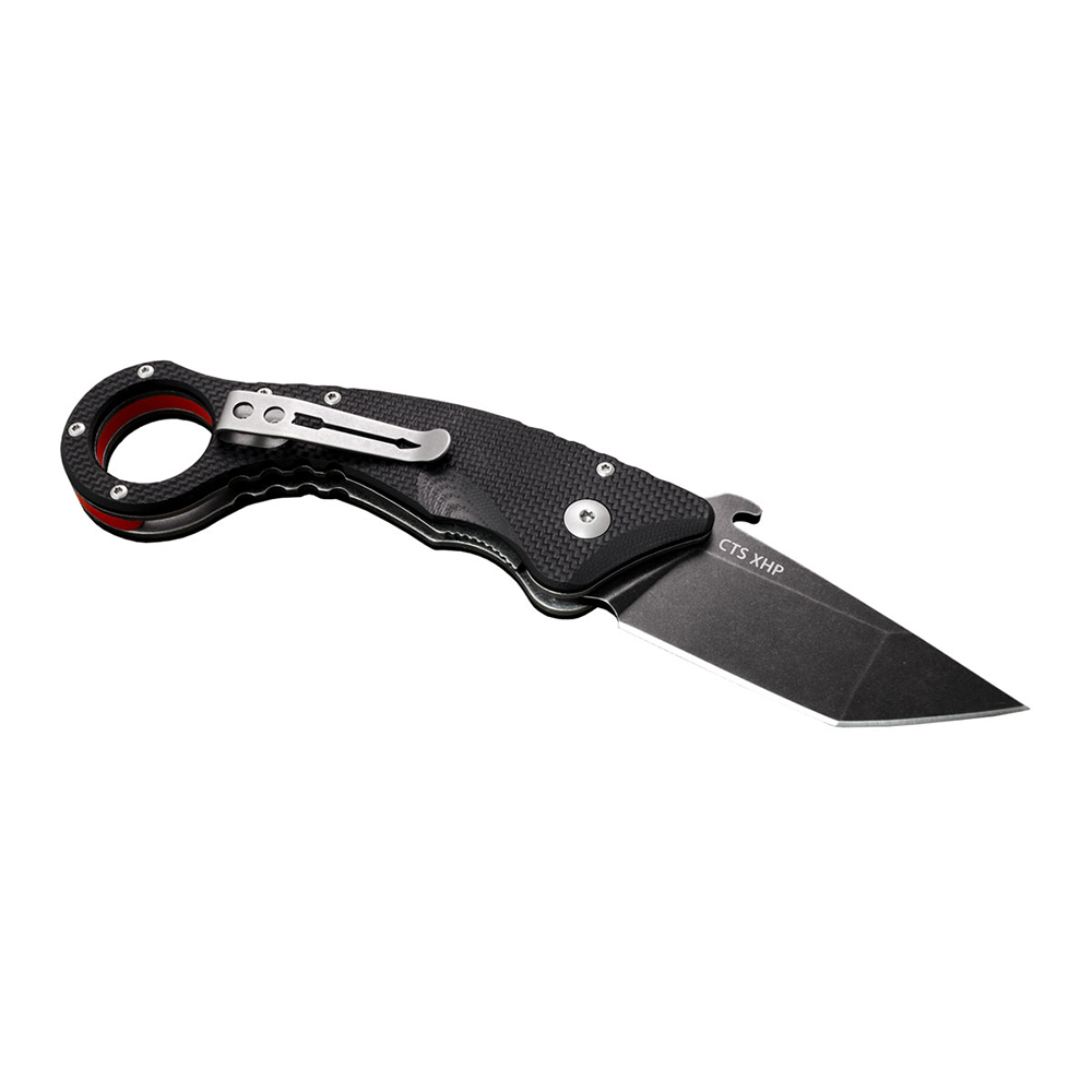 Spartan Blades SHOTO G10 SFBL9BK Black/Red 4