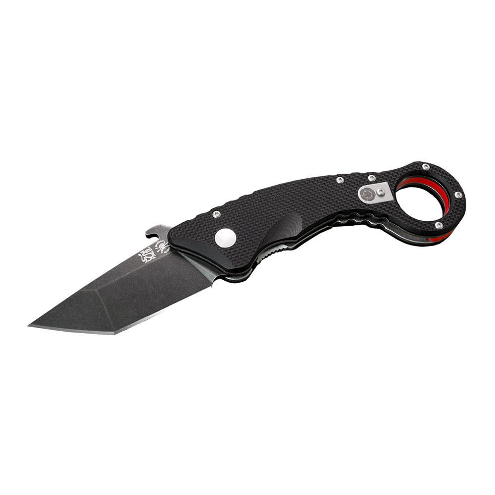 Spartan Blades SHOTO G10 SFBL9BK Black/Red 1