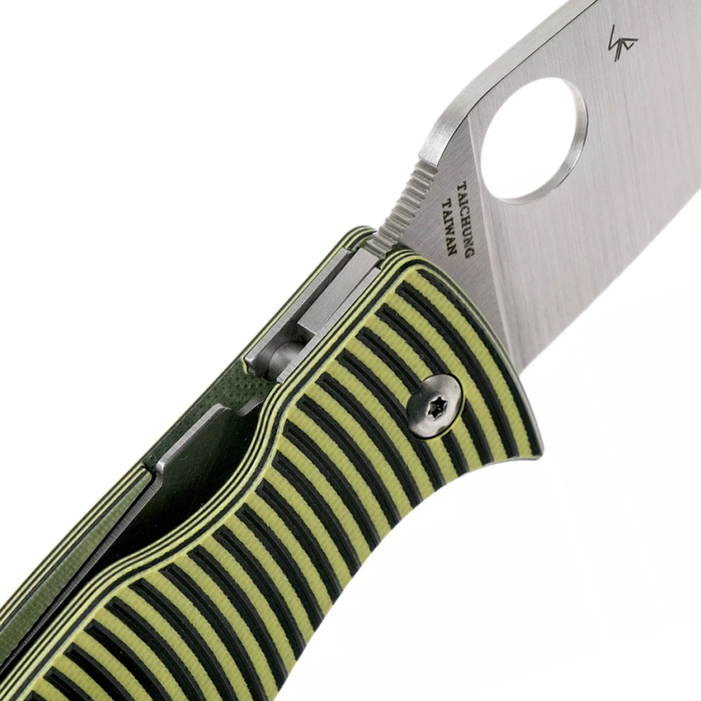 Spyderco Caribbean LC200N Leaf Shape Plain C217GP 6