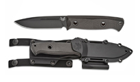 Benchmade Bushcrafter CPM-CruWear Black Carbon Fiber 163BK