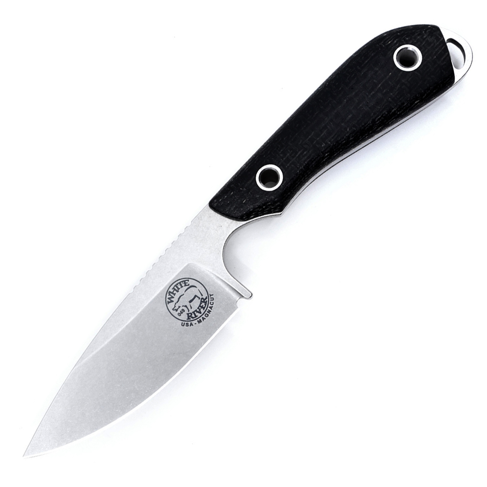 White River M1 Pro Black Micarta Magnacut 1