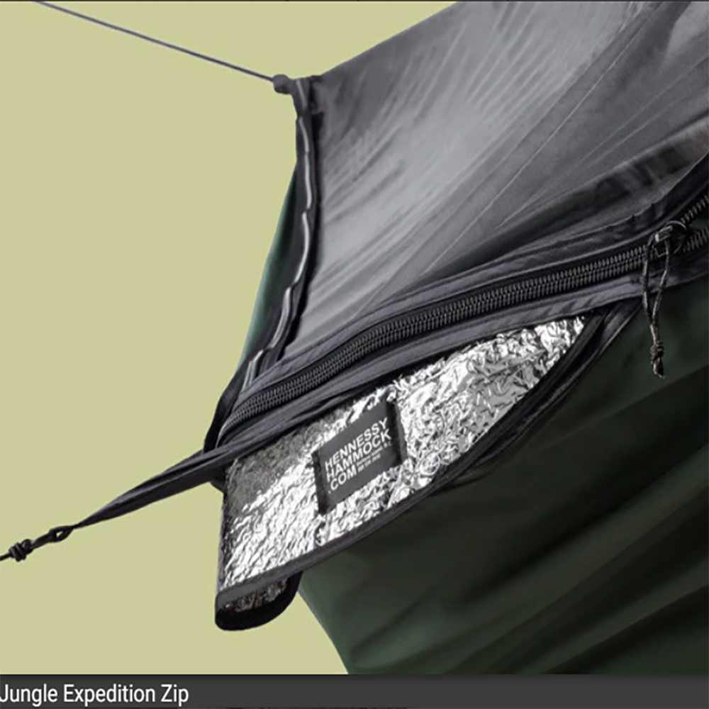 Hennessy Hammock Jungle Expedition Zip Hammock with Mosquito Net and Tarp 2