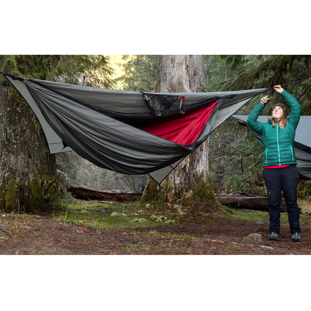 Hennessy Hammock 4Season Explorer Zip XL Hammock with Mosquito Net and Tarp 4