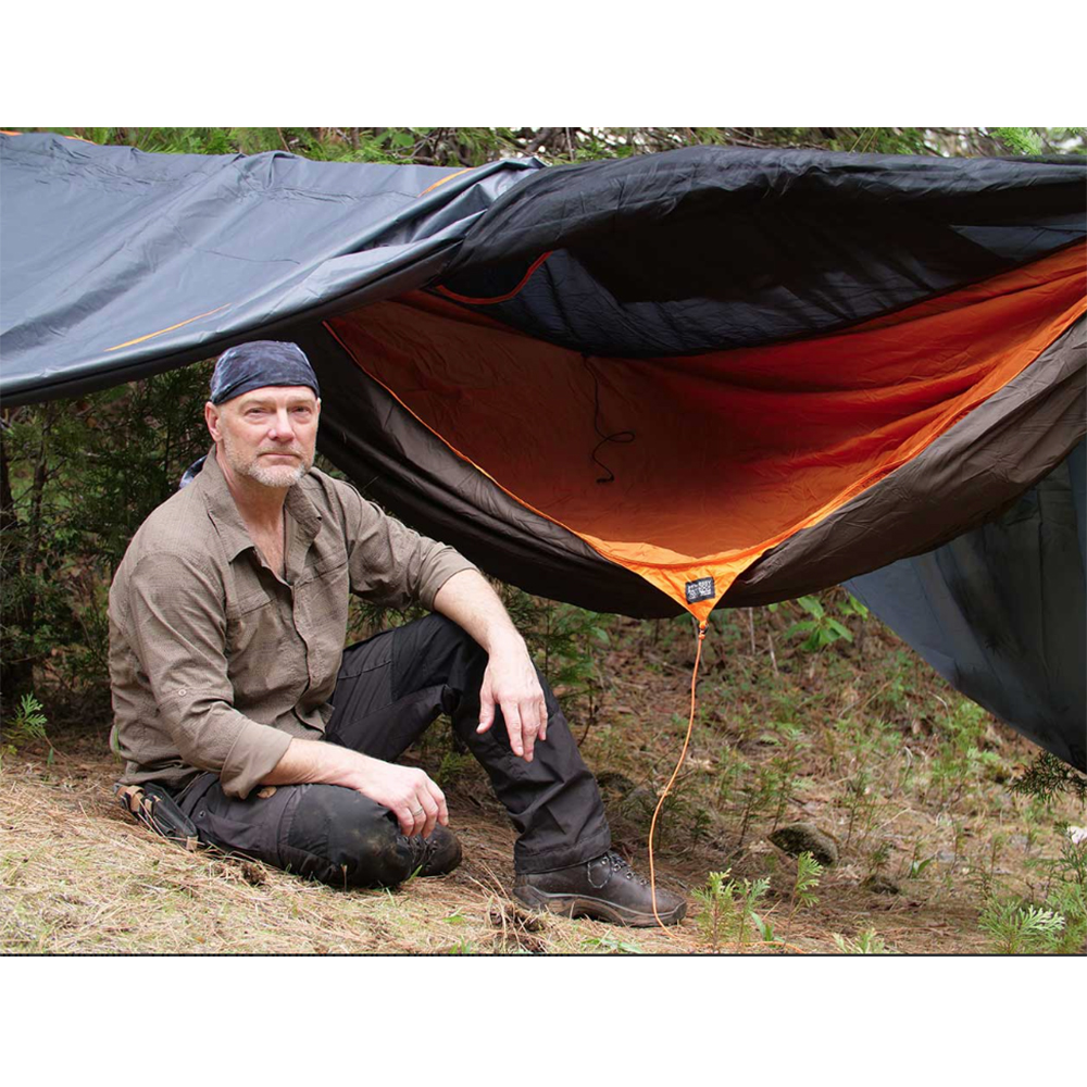 Hammock with Mosquito Net and Tarp Hennessy Hammock 4Season Survivorman Zip XL 2