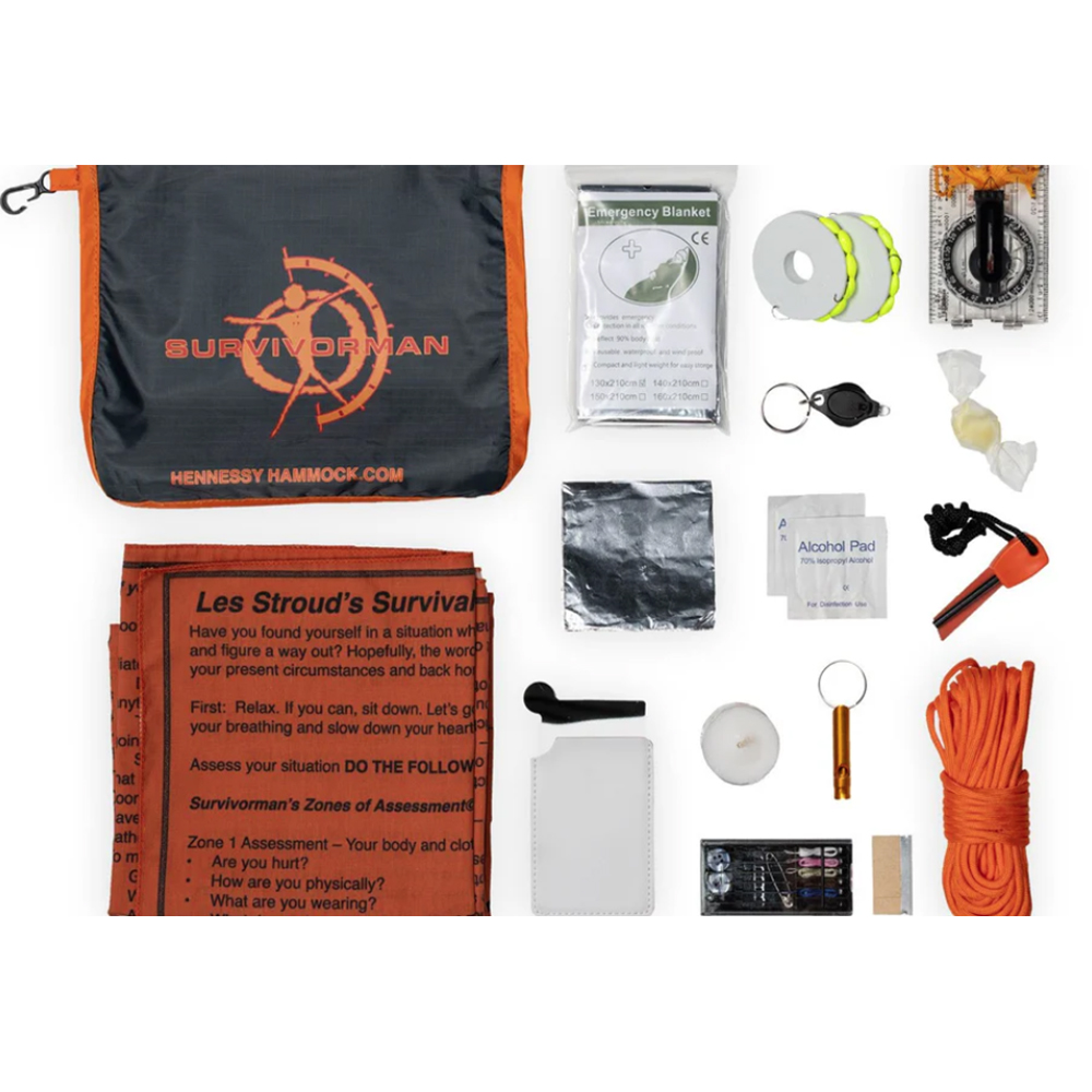 Hammock with Mosquito Net and Tarp Hennessy Hammock 4Season Survivorman Zip XL 7