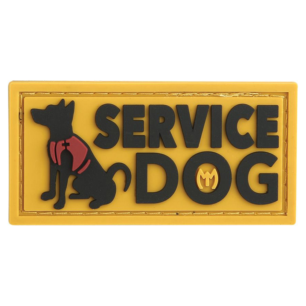Maxpedition Service Dog Patch Color Velcro patch 1