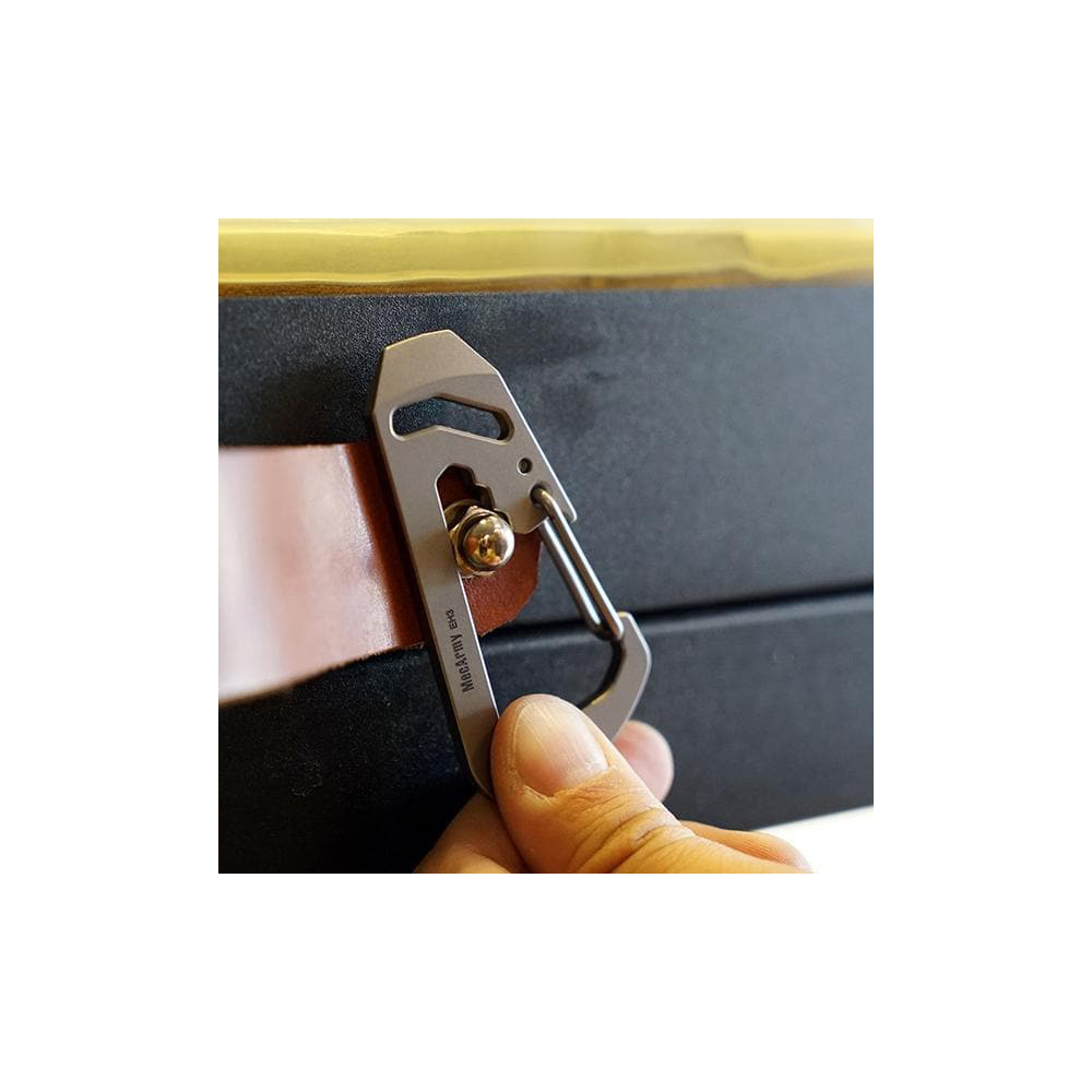 Titanium Carabiner MecArmy EH3 Titanium EDC Carabiner 5