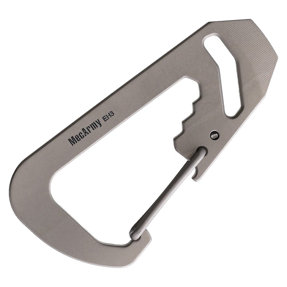 Titanium Carabiner MecArmy EH3 Titanium EDC Carabiner 1