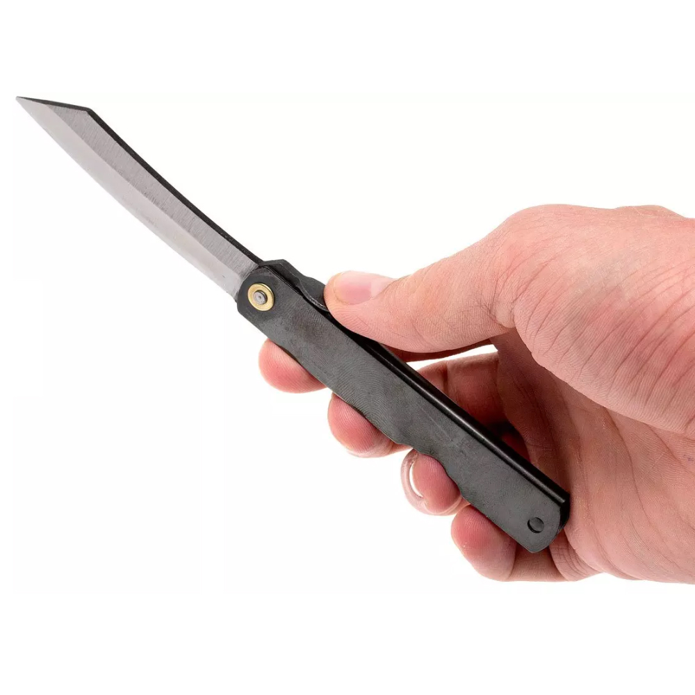 Higonokami Triple Layered SK Folder 07 Black HIGO07BL 6