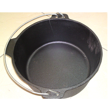 Cast Iron Dutch Oven Camp Pot 2