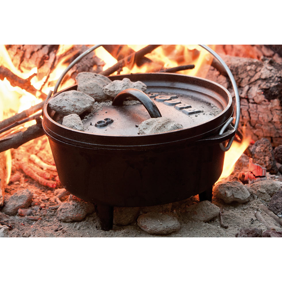 Cast Iron Dutch Oven Camp Pot 4