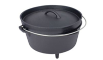 Cast Iron Dutch Oven Camp Pot