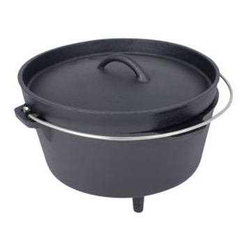 Cast Iron Dutch Oven Camp Pot 1