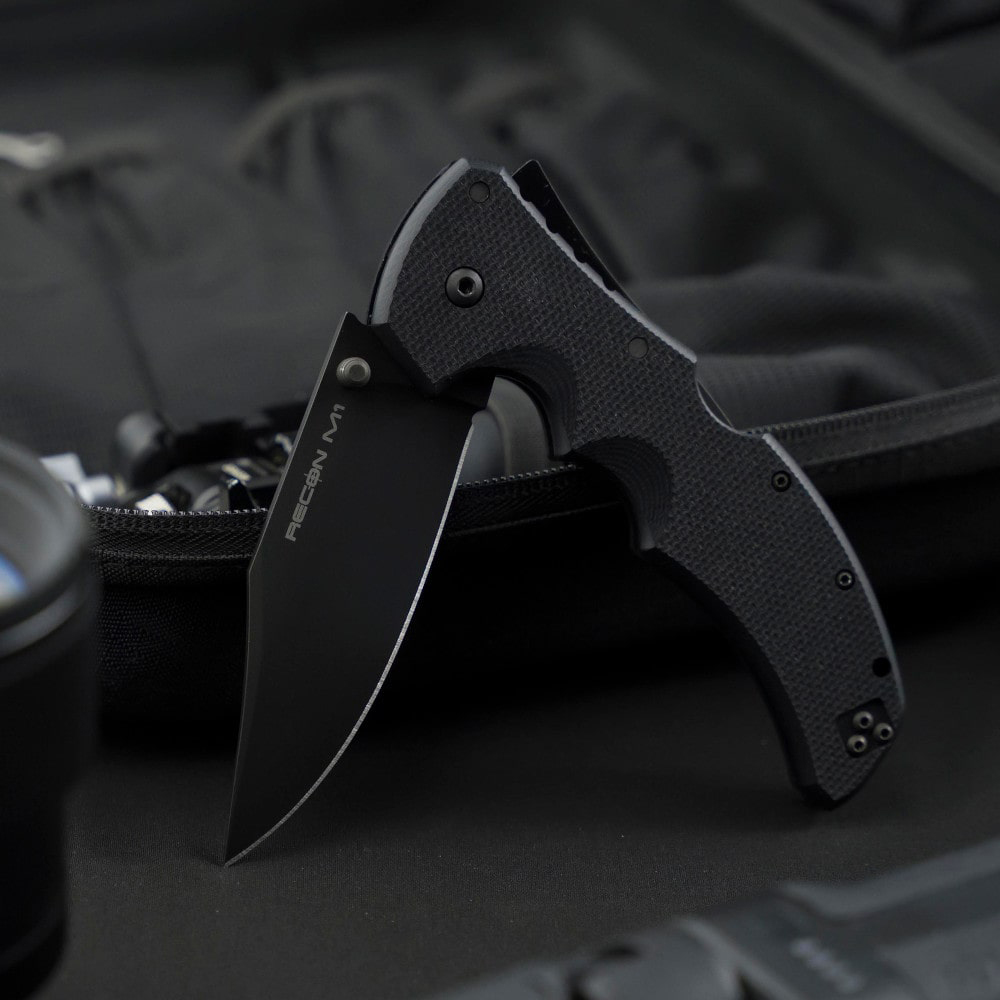 Cold Steel Recon M1 Tri-Ad Lock CPM-MagnaCut Clip Point 27TMC 7