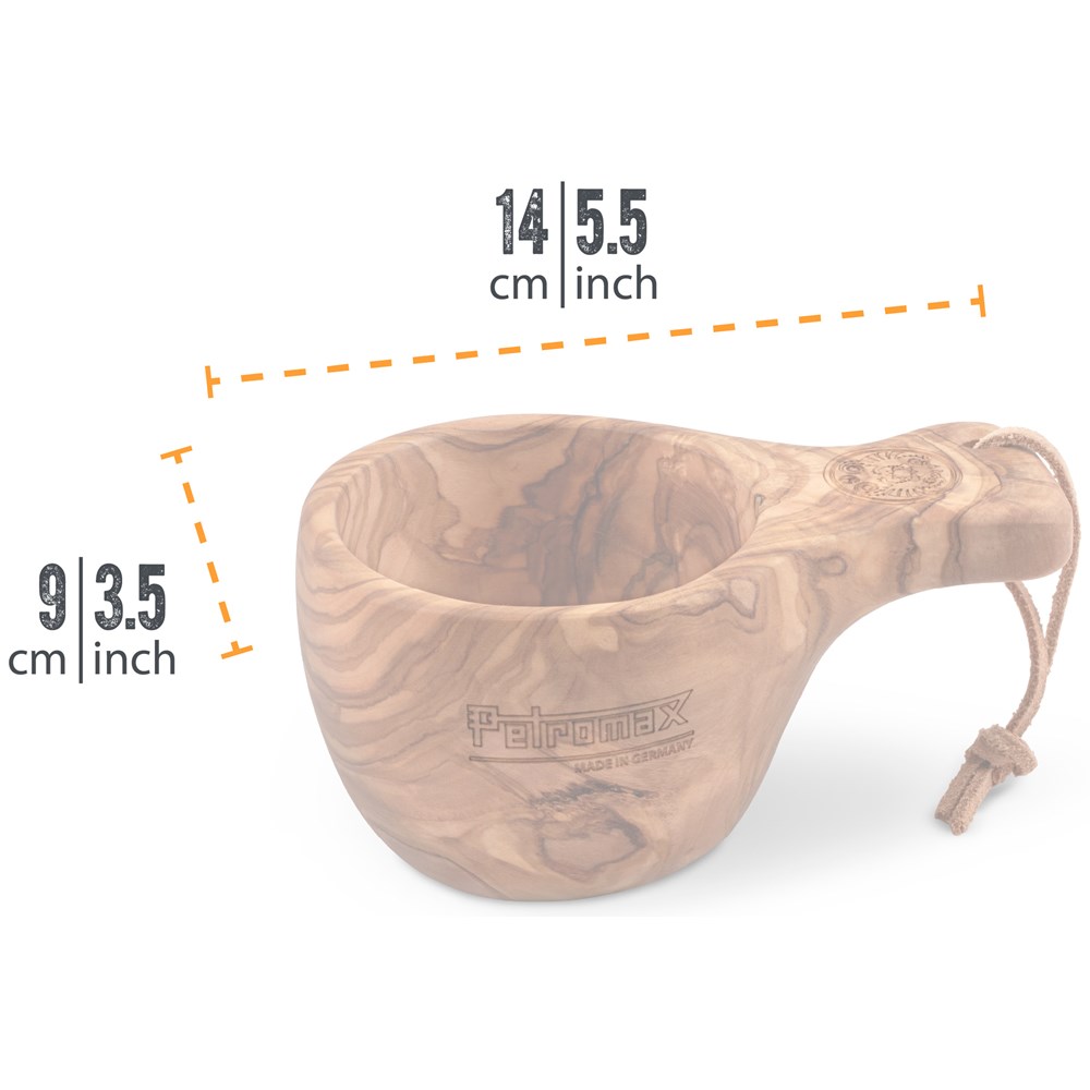 PETROMAX KUKSA CUP OLIVE WOOD 3