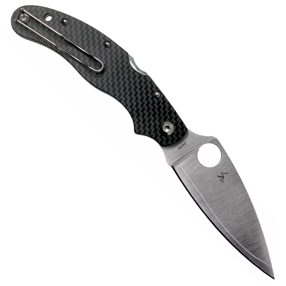 Spyderco Caly 3.5 ZDP-189/420J2 Plain Carbon Fiber C144CFPE 2