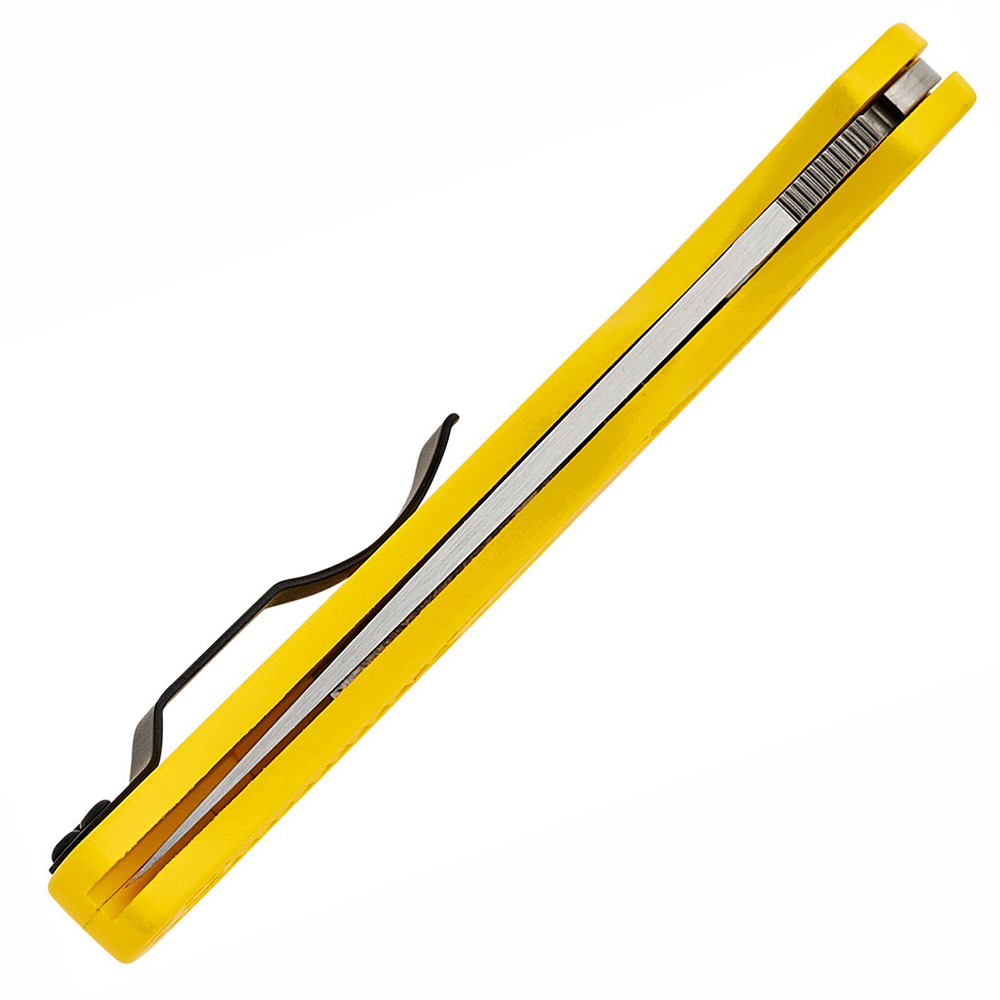 Spyderco Native Chief Lightweight Salt CPM-MagnaCut Satin Serrated Yellow FRN C244SYL 5