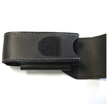 Leather sheath with space for flashlight/lighter - Victorinox 4