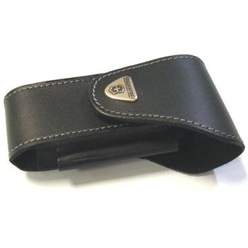 Leather sheath with space for flashlight/lighter - Victorinox 1