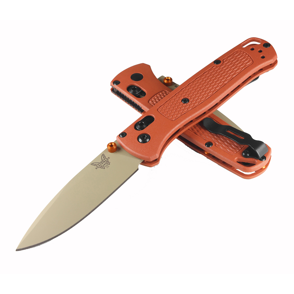 Benchmade 535TN-10 BUGOUT Rust Orange Grivory 1