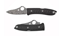 Spyderco C255CFPD SpyOpera Damasteel Sprint Run