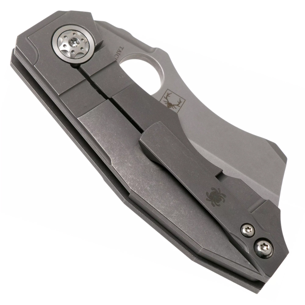 Spyderco C260TIP Stovepipe Titanium CPM 20CV 4