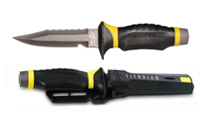 Underwater Kinetics Blue Tang Titanium 30061 Dive Knife