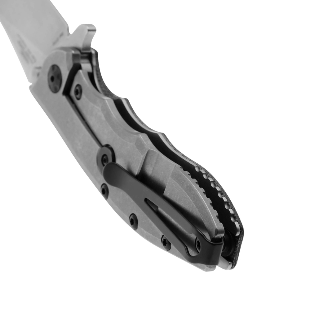 Zero Tolerance Hinderer 0562MIC CPM-MagnaCut Green Canvas Micarta 4