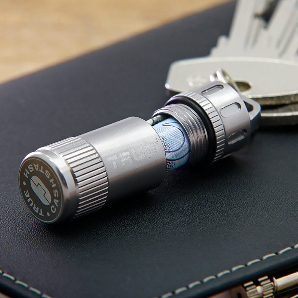 True Utility CASHSTASH+ - KEYRING PACK 4