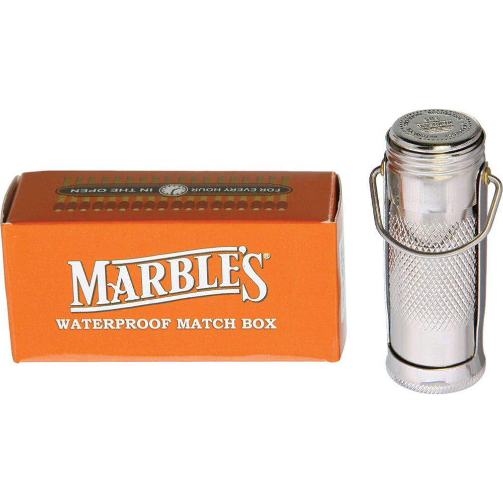 Waterproof Metal Match Case Marbles Match Case 1