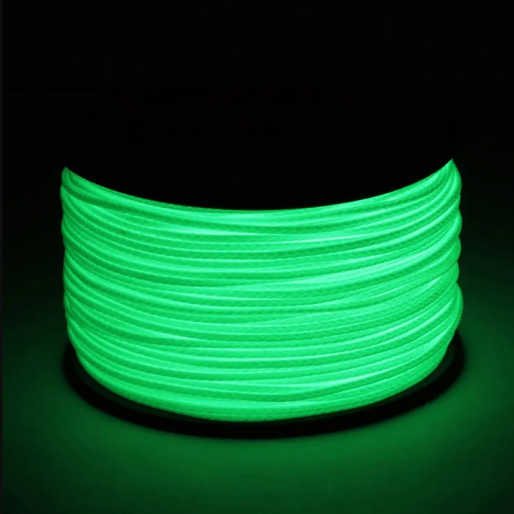 Atwood Rope Nano Cord 300 ft Glow Braided Glow-in-the-Dark Cord 2