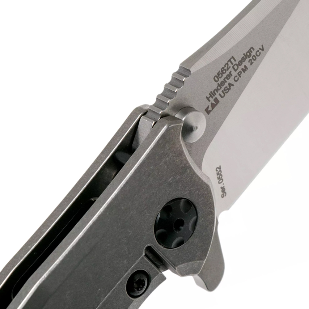 Zero Tolerance 0562TI CPM-20CV Titanium Handles 6