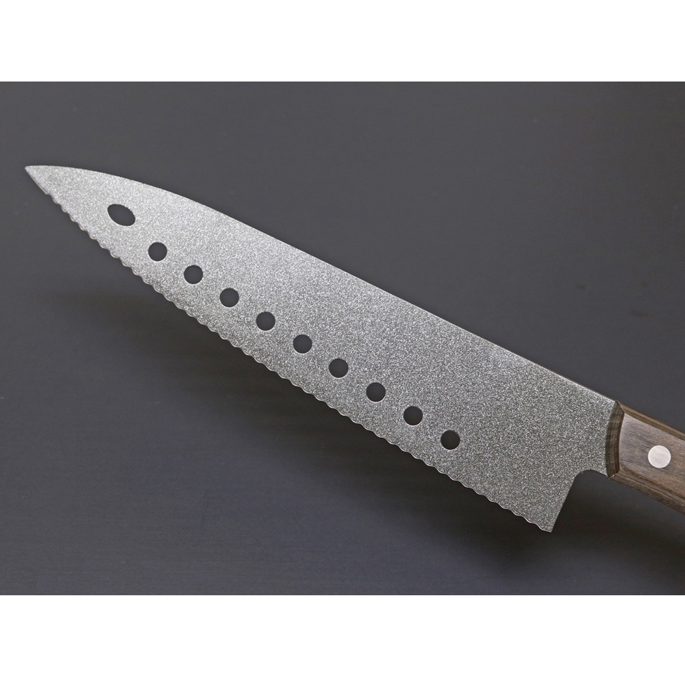 Kanetsune Gyutou Serrated Blade FC-G210-S Fluorine Coating 210mm 5