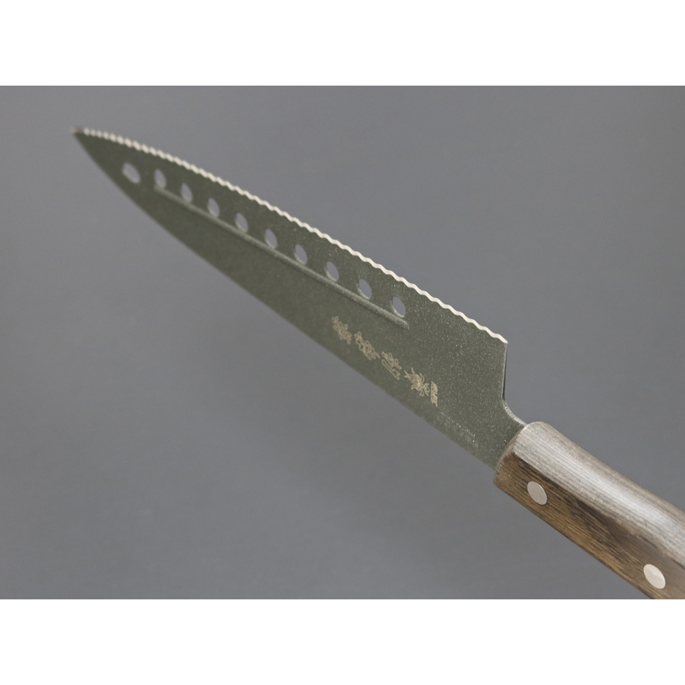 Kanetsune Gyutou Serrated Blade FC-G210-S Fluorine Coating 210mm 7